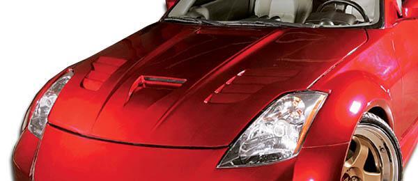 2003-2006 Nissan 350Z Duraflex Vader Hood - Image 1