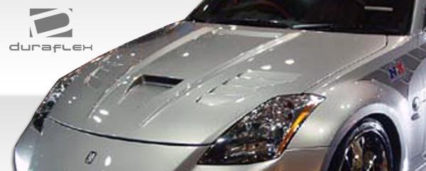2003-2006 Nissan 350Z Duraflex Vader Hood - Image 3