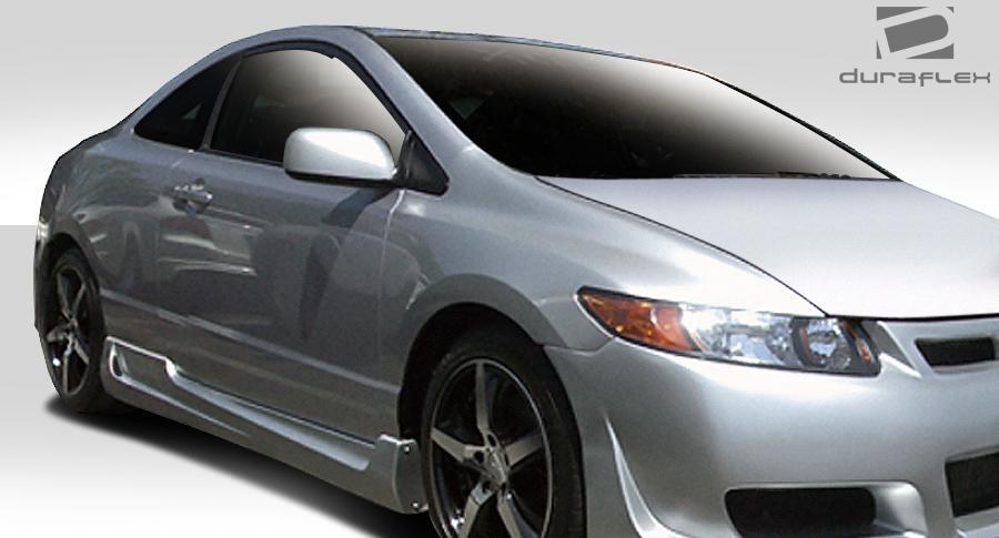 2006-2011 Honda Civic Duraflex TR-N Side Skirts - Image 2