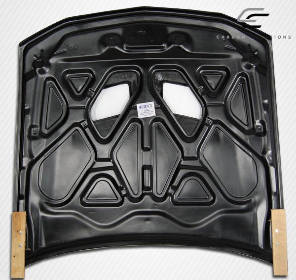 2005-2009 Ford Mustang Carbon Creations OEM Look Carbon Fiber Hood - Image 8