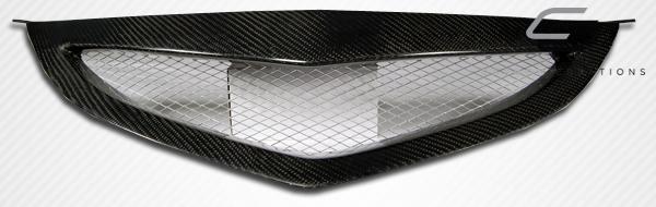 2004-2009 Mazda 3 Carbon Creations Open Mouth Carbon Fiber Grille - Image 5
