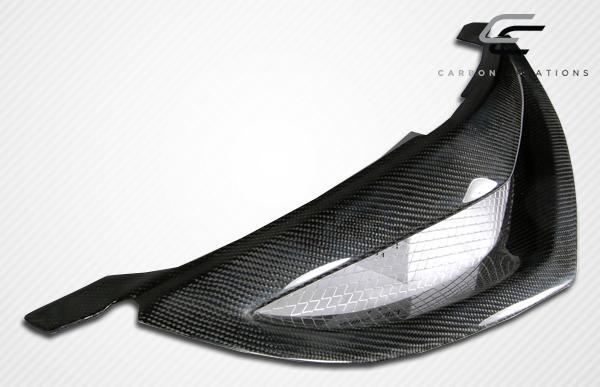 2004-2009 Mazda 3 Carbon Creations Open Mouth Carbon Fiber Grille - Image 8