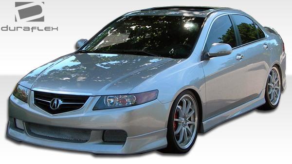 2004-2008 Acura TSX Duraflex J-Spec Side Skirts - Image 2