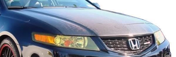 2006-2008 Acura TSX Carbon Creations OEM Look Carbon Fiber Hood - Image 1