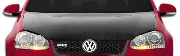 2005-2010 Volkswagen Jetta Carbon Creations OEM Look Carbon Fiber Hood - Image 1