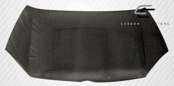 2005-2010 Volkswagen Jetta Carbon Creations OEM Look Carbon Fiber Hood - Image 6
