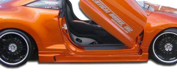 2006-2012 Mitsubishi Eclipse Duraflex Demon Side Skirts - Image 1
