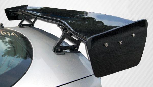 Universal Carbon Creations GT Concept 2 Wing Trunk Lid Spoiler - 3 Piece - Image 1