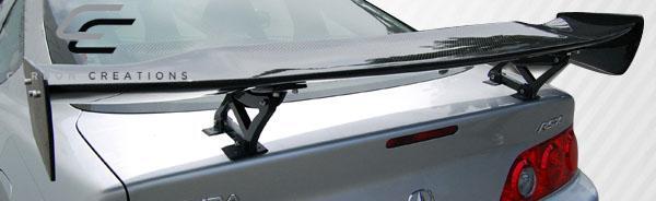 Universal Carbon Creations GT Concept 2 Wing Trunk Lid Spoiler - 3 Piece - Image 2