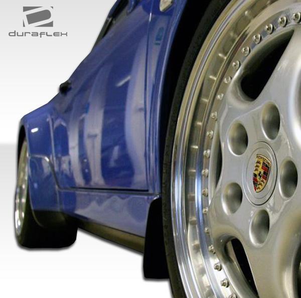 1989-1994 Porsche 964 Duraflex Turbo Look Side Skirts - Image 6
