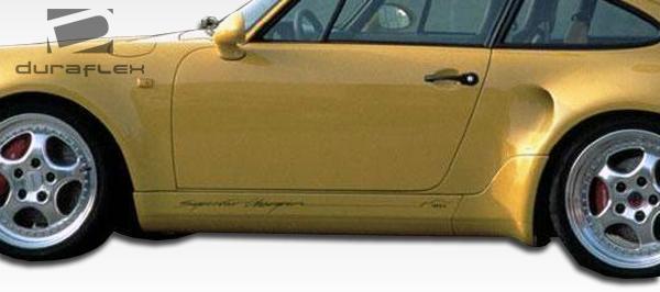 1989-1994 Porsche 964 Duraflex Turbo Look Side Skirts - Image 7