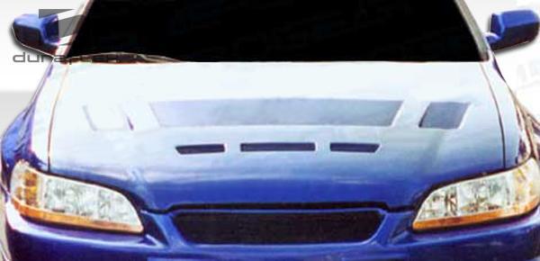 1998-2002 Honda Accord Duraflex Predator Hood - Image 2