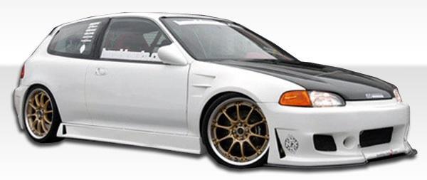 1992-1995 Honda Civic Duraflex B-2 Side Skirts - Image 1