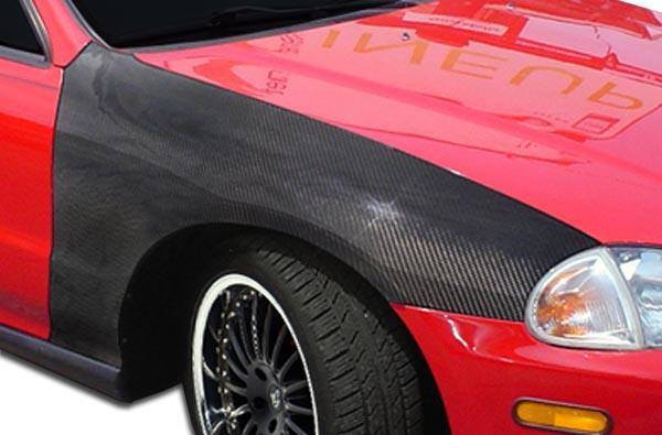 1993-1997 Honda Del Sol Carbon Creations OEM Look Carbon Fiber Fender - Image 1