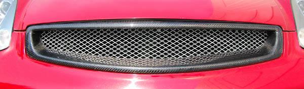 2003-2007 Infiniti G Coupe Carbon Creations Sigma Carbon Fiber Grille - Image 1