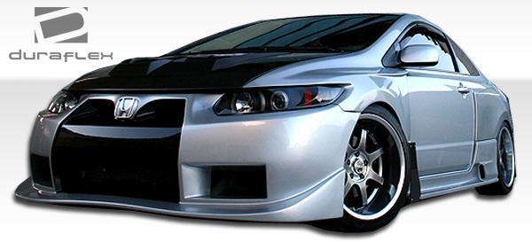 2006-2011 Honda Civic Duraflex GT500 Side Skirts - Image 2