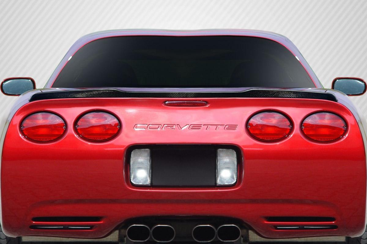 1997-2004 Chevrolet Corvette Carbon Creations ZR Edition Carbon Fiber Rear Wing - Image 1