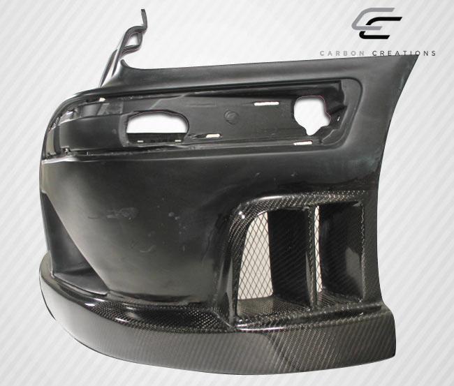 2000-2002 Mercedes E Class Carbon Creations Morello Edition Carbon Fiber Front Bumper - Image 4