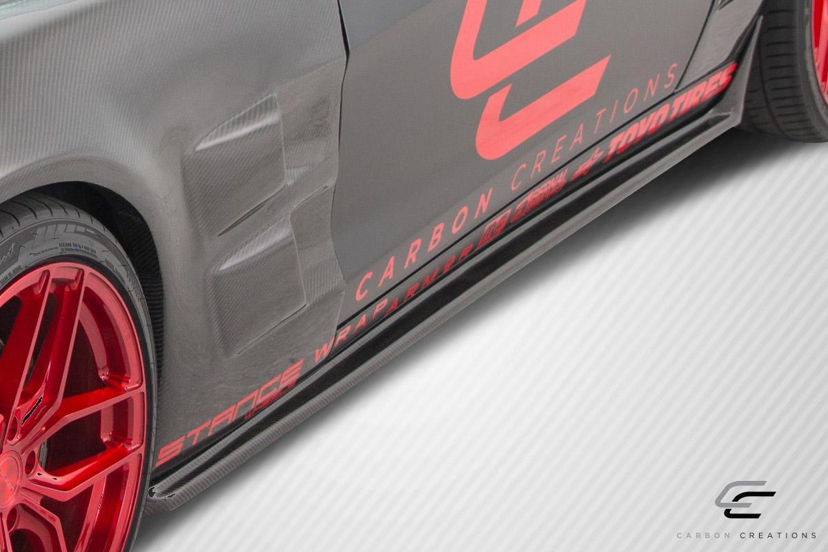 2005-2013 Chevrolet Corvette Carbon Creations ZR Edition Carbon Fiber Side Skirts - Image 2