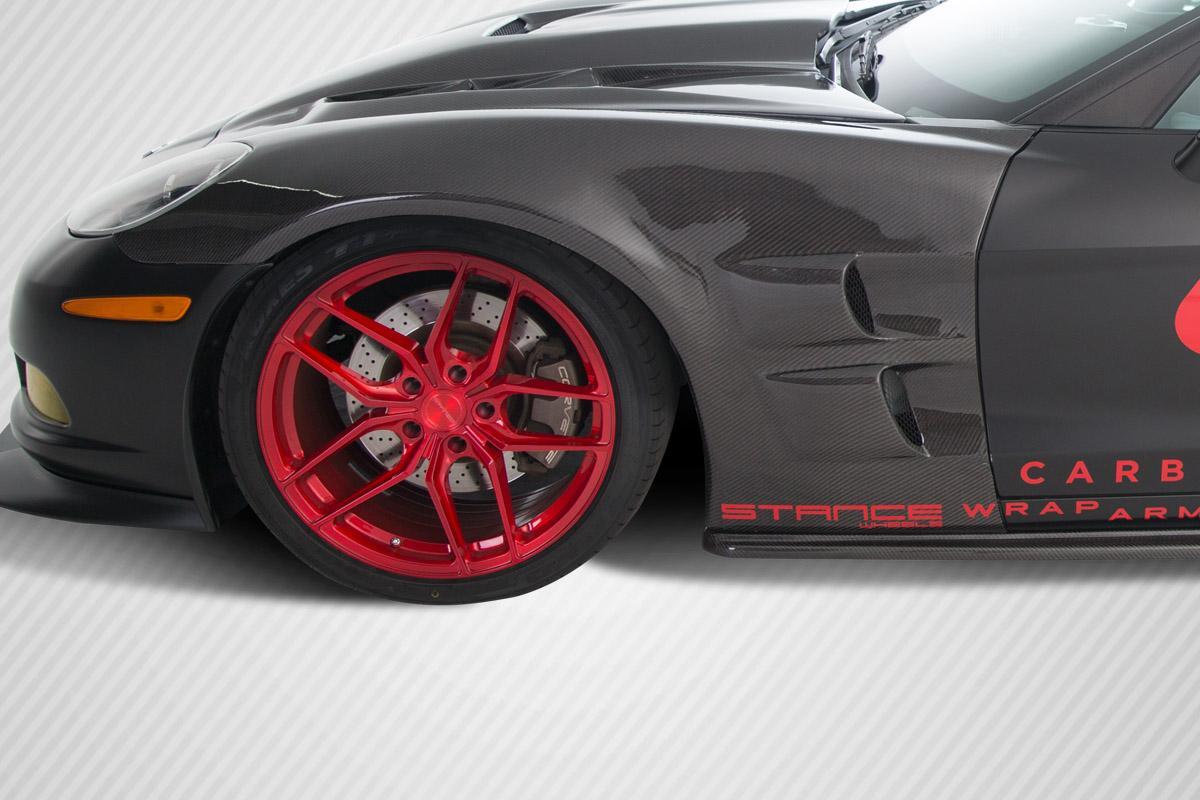 2005-2013 Chevrolet Corvette Carbon Creations ZR Edition Carbon Fiber Fender - Image 1