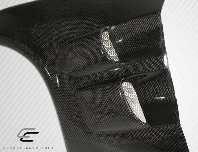 2005-2013 Chevrolet Corvette Carbon Creations ZR Edition Carbon Fiber Fender - Image 4