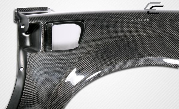 2005-2013 Chevrolet Corvette Carbon Creations ZR Edition Carbon Fiber Fender - Image 8