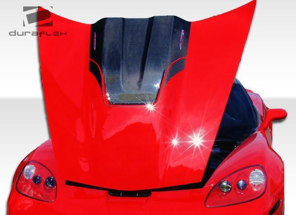 2005-2013 Chevrolet Corvette Duraflex ZR Edition Hood - Image 5