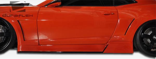 2010-2015 Chevrolet Camaro Duraflex Circuit Side Skirts - Image 2