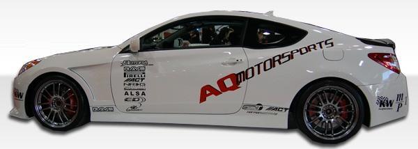 2010-2016 Hyundai Genesis Duraflex Circuit Side Skirts - Image 1
