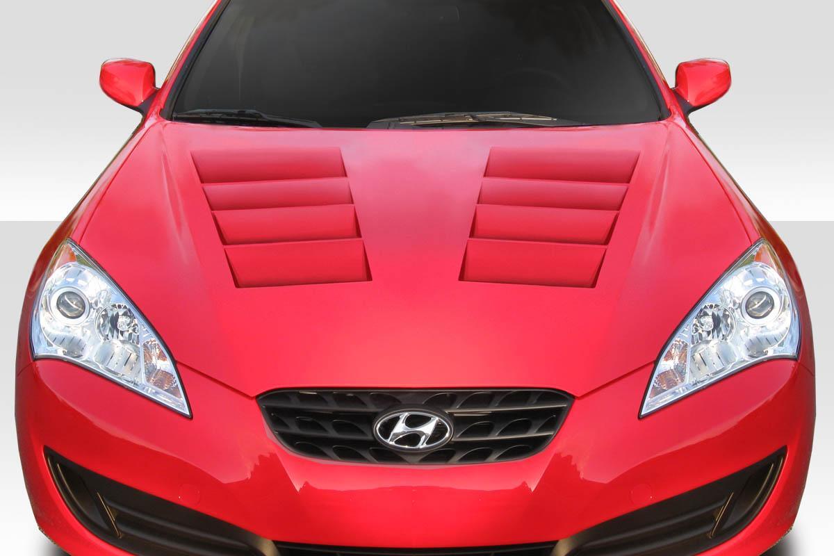2010-2012 Hyundai Genesis Duraflex Circuit Hood - Image 1