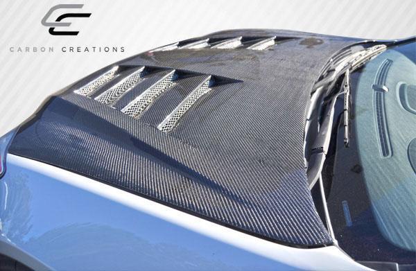 2010-2012 Hyundai Genesis Carbon Creations Circuit Carbon Fiber Hood - Image 2