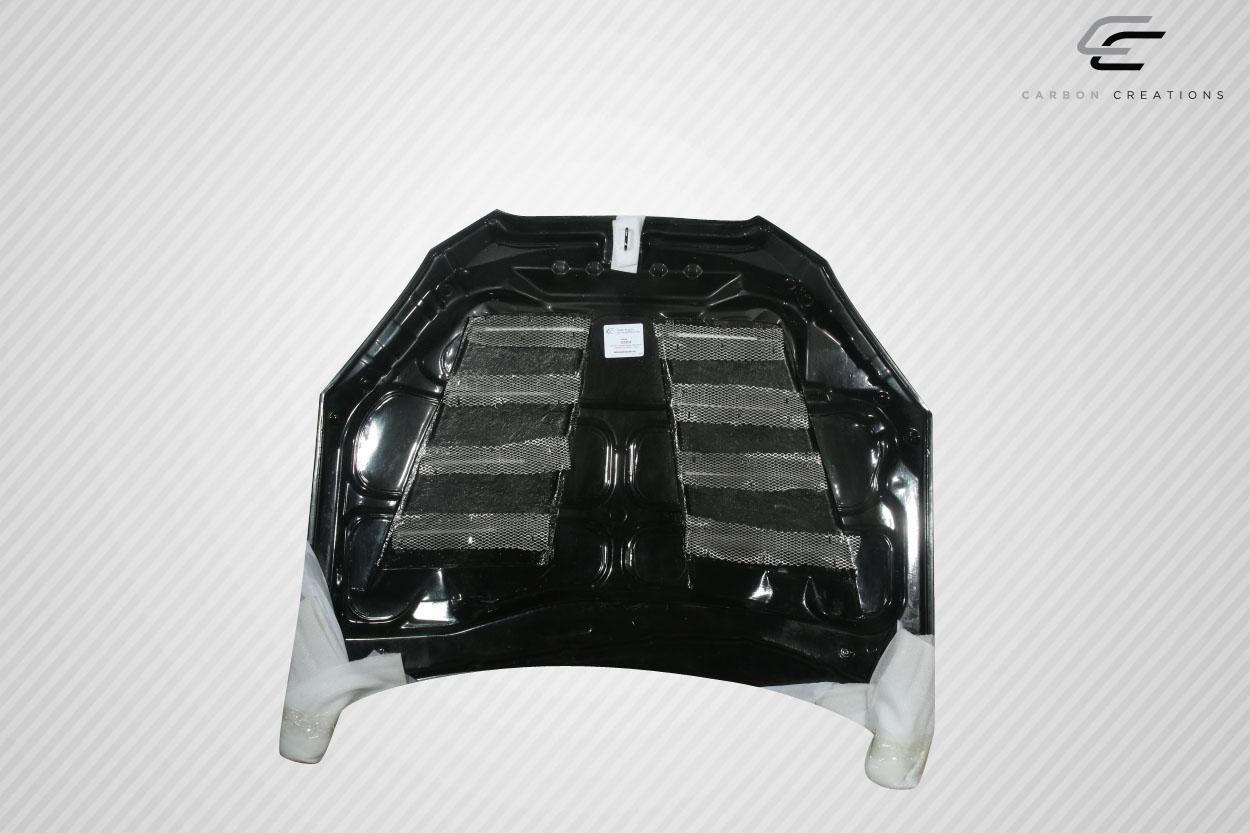 2010-2012 Hyundai Genesis Carbon Creations Circuit Carbon Fiber Hood - Image 7