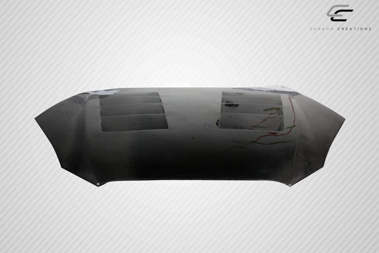 2010-2012 Hyundai Genesis Carbon Creations Circuit Carbon Fiber Hood - Image 8