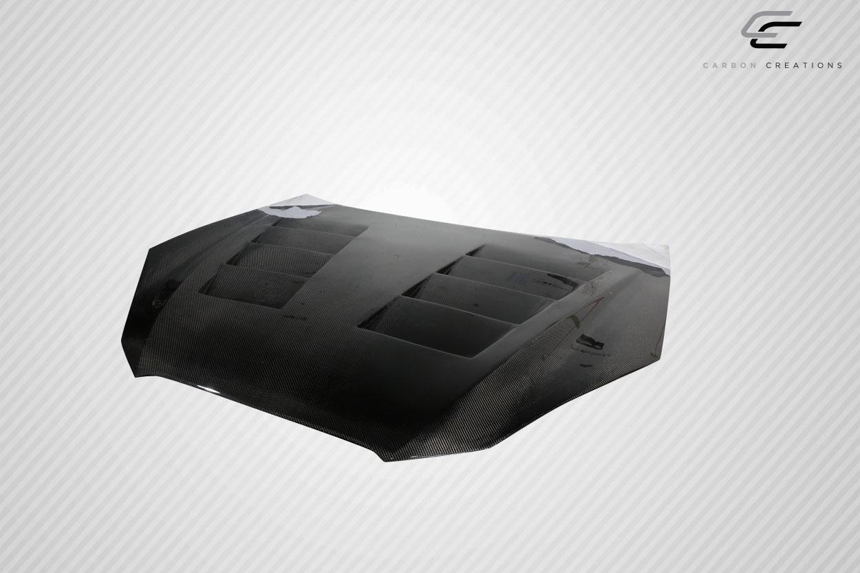 2010-2012 Hyundai Genesis Carbon Creations Circuit Carbon Fiber Hood - Image 9