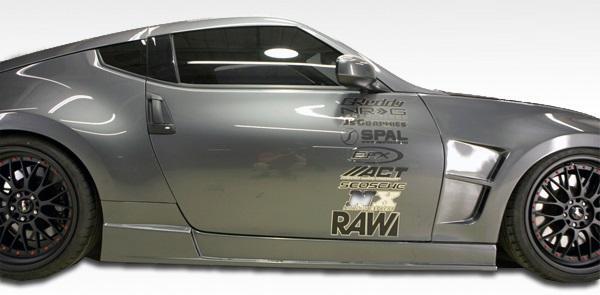 2009-2020 Nissan 370Z Duraflex Circuit Side Skirts - Image 1