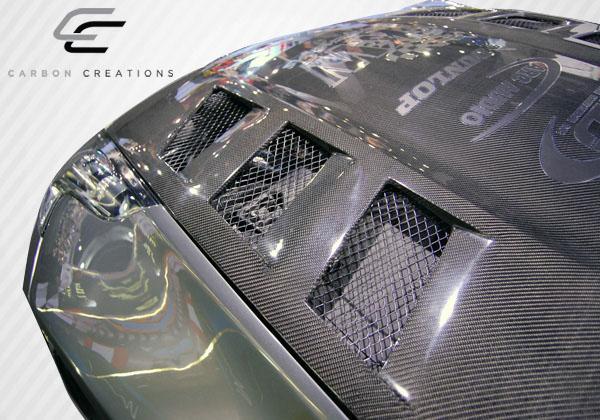 2009-2020 Nissan 370Z Carbon Creations Circuit Carbon Fiber Hood - Image 4