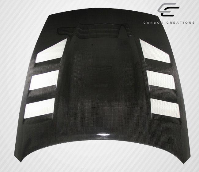 2009-2020 Nissan 370Z Carbon Creations Circuit Carbon Fiber Hood - Image 5