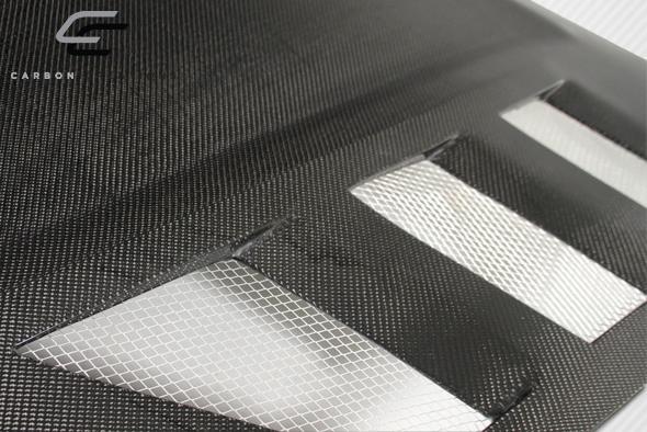2009-2020 Nissan 370Z Carbon Creations Circuit Carbon Fiber Hood - Image 6