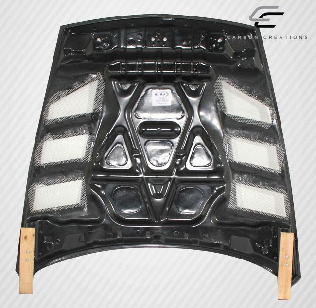 2009-2020 Nissan 370Z Carbon Creations Circuit Carbon Fiber Hood - Image 7