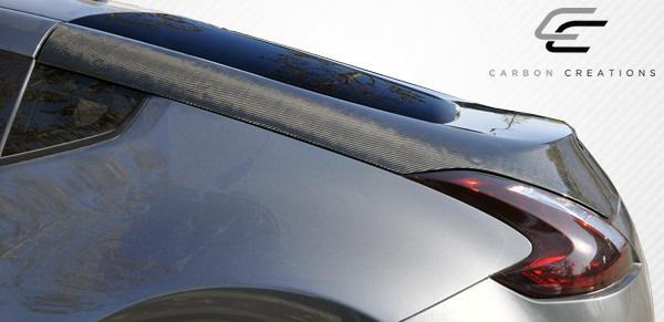 2009-2020 Nissan 370Z Carbon Creations OEM Look Carbon Fiber Trunk - Image 3