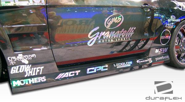 2005-2014 Ford Mustang Duraflex Circuit Side Skirts - Image 2