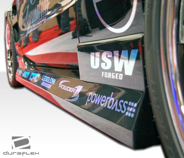 2005-2014 Ford Mustang Duraflex Circuit Side Skirts - Image 3