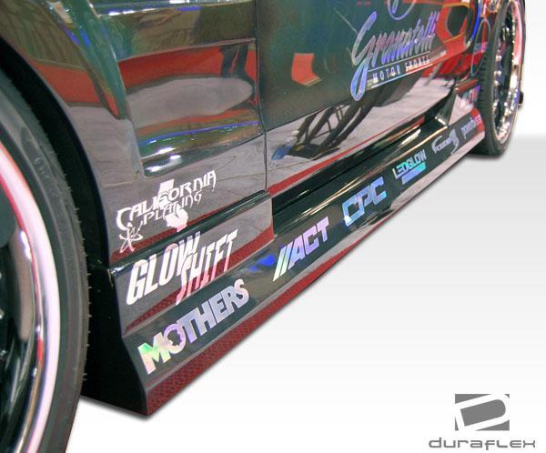 2005-2014 Ford Mustang Duraflex Circuit Side Skirts - Image 4