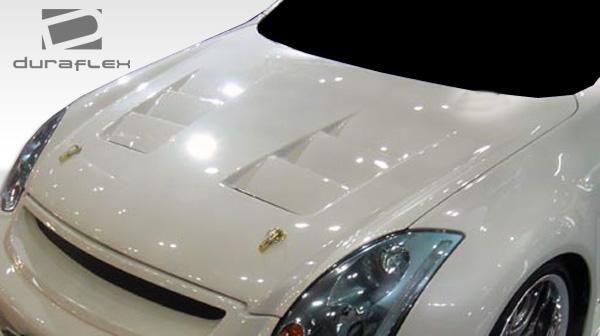 2003-2007 Infiniti G Coupe Duraflex TS-1 Hood - Image 2