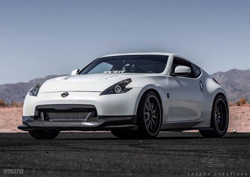 2009-2012 Nissan 370Z Carbon Creations N-1 Carbon Fiber Front Lip - Image 3