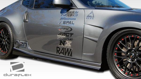 2009-2020 Nissan 370Z Duraflex N-1 Side Skirts - Image 3