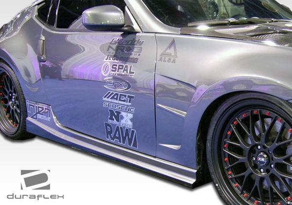 2009-2020 Nissan 370Z Duraflex N-1 Side Skirts - Image 8