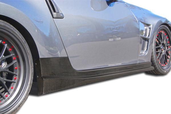 2009-2020 Nissan 370Z Carbon Creations N-1 Carbon Fiber Side Skirts - Image 1