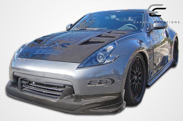 2009-2020 Nissan 370Z Carbon Creations N-1 Carbon Fiber Side Skirts - Image 3