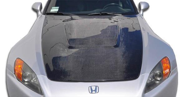 2000-2009 Honda S2000 Carbon Creations A-Sport Carbon Fiber Hood - Image 1